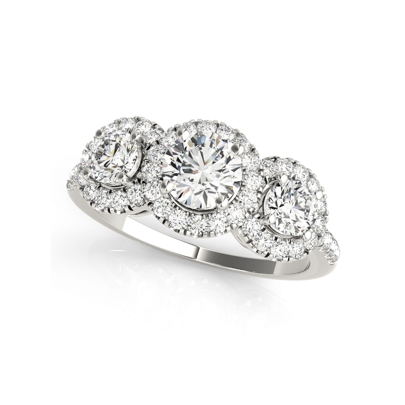 Silver Luxury Wedding Ring for Women