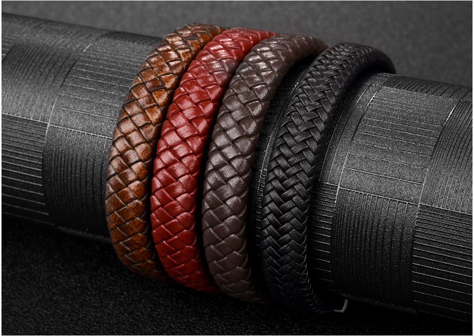 Men's Simple Leather Bracelet