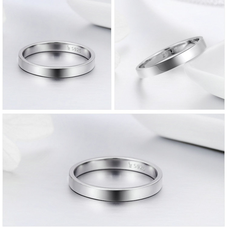 Women's Retro 925 Sterling Silver Ring for Wedding